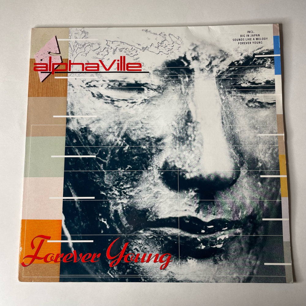 Винтажная виниловая пластинка LP Alphaville Forever Young (Германия 1984)
