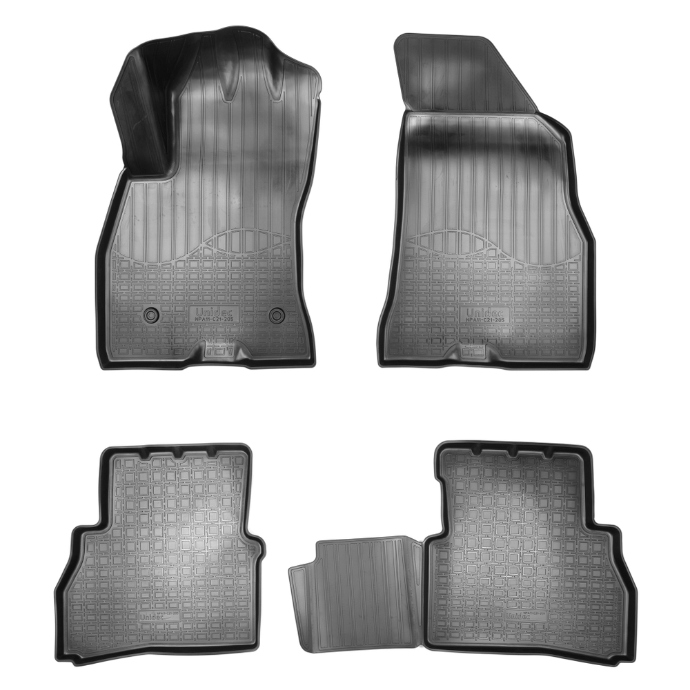Ковры в салон Norplast/Unidec для Fiat Doblo (2015-), арт.NPA11-C21-205