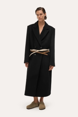 Двубортное пальто CAROLYNE ИЗ ШЕРСТИ