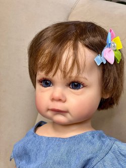 Кукла Реборн виниловая 55см в пакете (FA-039)