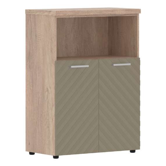 Шкаф с глухими малыми дверьми и топом TLMC 85.3  856х450х1203 TORR LUX