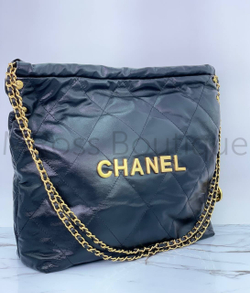 Кожаная сумка шоппер Chanel Шанель люкс класса