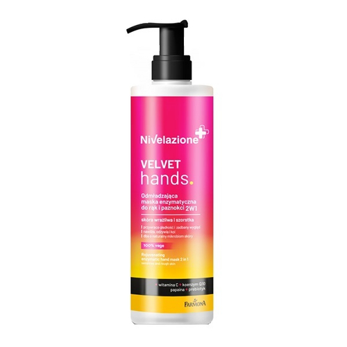 Омолаживающая энзимная крем-маска для рук 2в1 Farmona Nivelazione 200мл