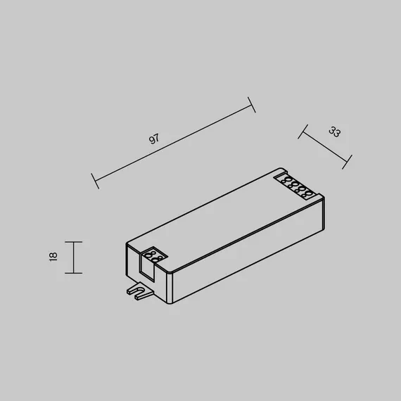 Контроллер SPI Цветной (RGB)+W 5-24В 168Вт Lighting control 711010