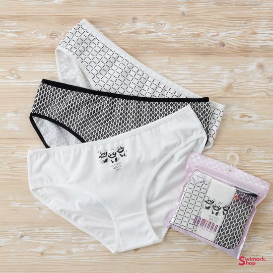 Трусики женские DOMINANT 55000-224, FULL BRIEF, 3 шт. в уп.