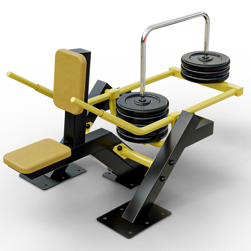 Уличный тренажер №71, для трицепса, 2250*1100*1550 мм.