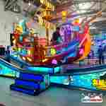 Летающая машинка аттракцион детская «Карамель» 16 мест, 8×3×4 м