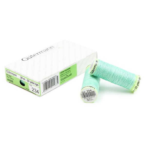 Нитки отделочные Gutermann Top Stitch 30 (30 метров), 5 кат. | 234 мятный