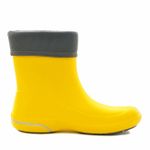 Женские сапоги Nordman Kleo из ЭВА с флисовым утеплителем желтые с серым