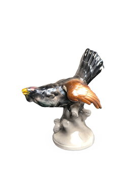 Фаянсовая статуэтка "Глухарь" Katzhütte