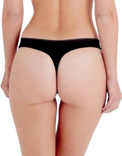 Трусики-стринги Naturals (Размер: S) (Цвет: черный)