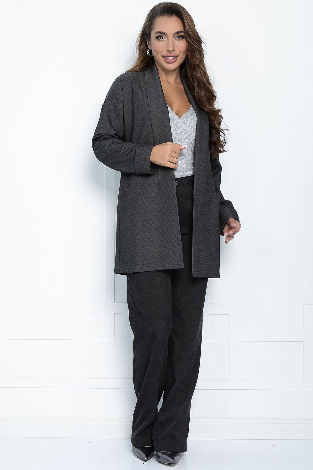 Кардиган Фуле (графит) Б11350 LT Collection