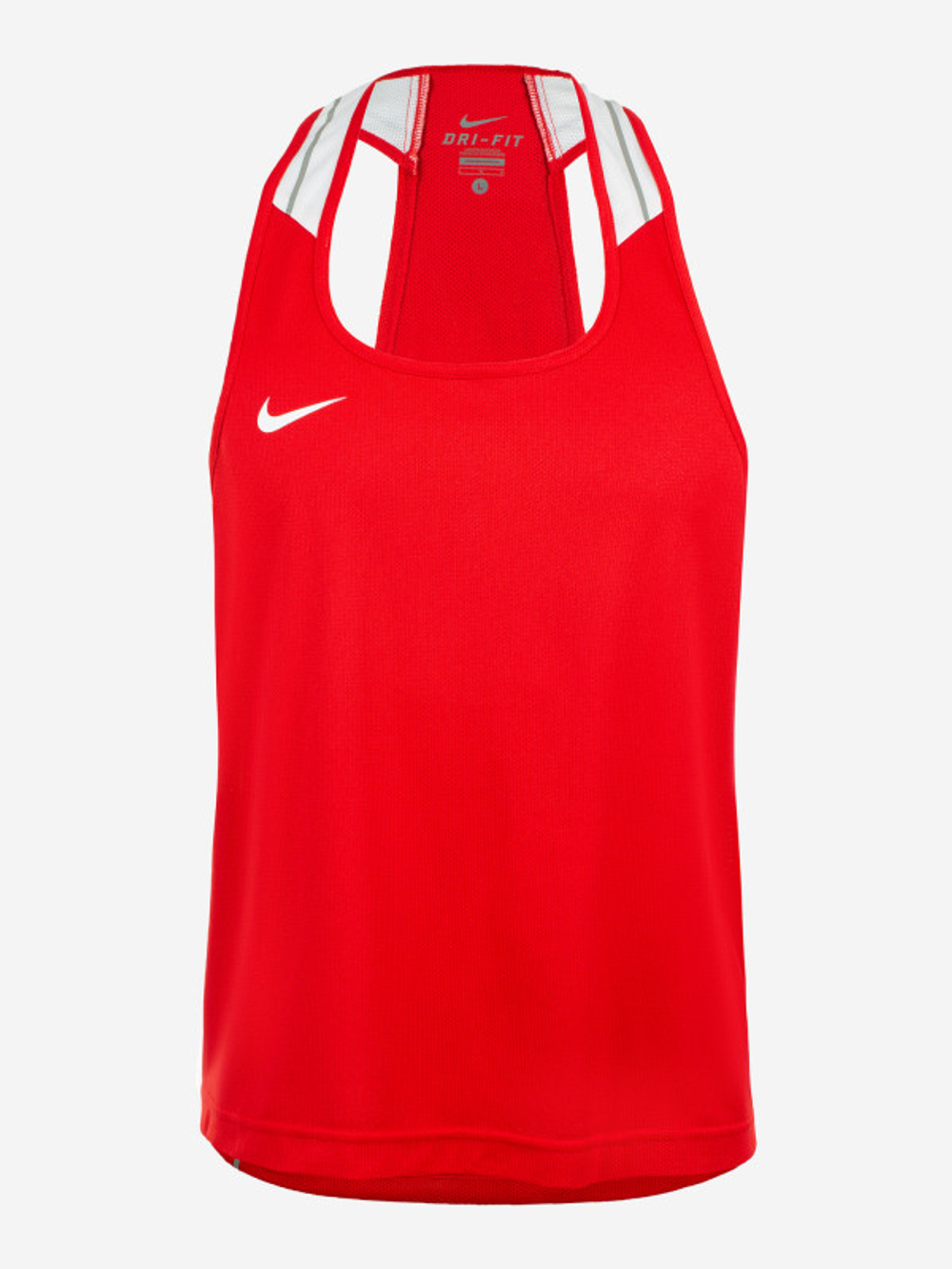 652861-657 МАЙКА (бел) БОКСЕРСКАЯ NIKE BOXING TANK