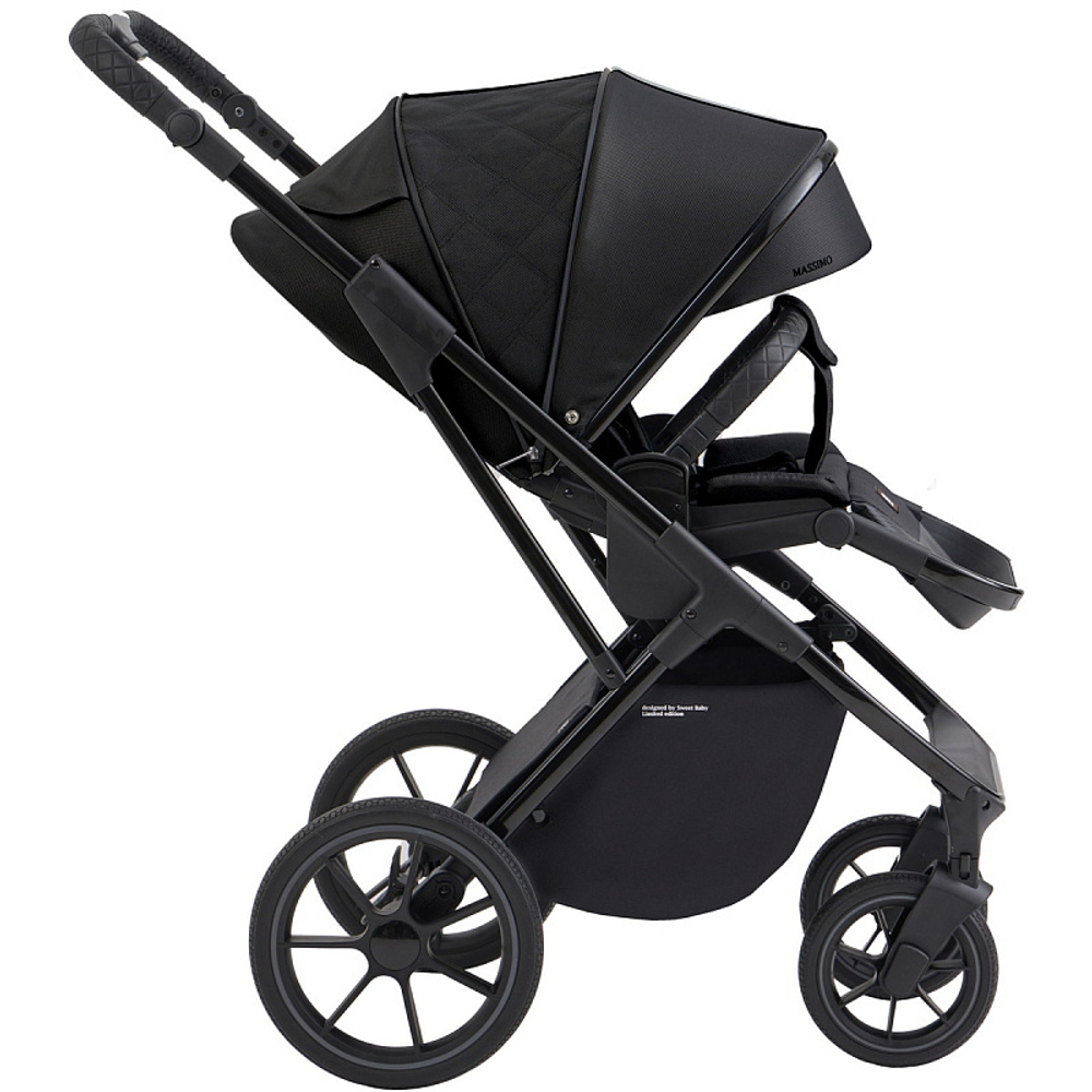 Детская коляска Sweet Baby Massimo SBL 3 в 1 Black