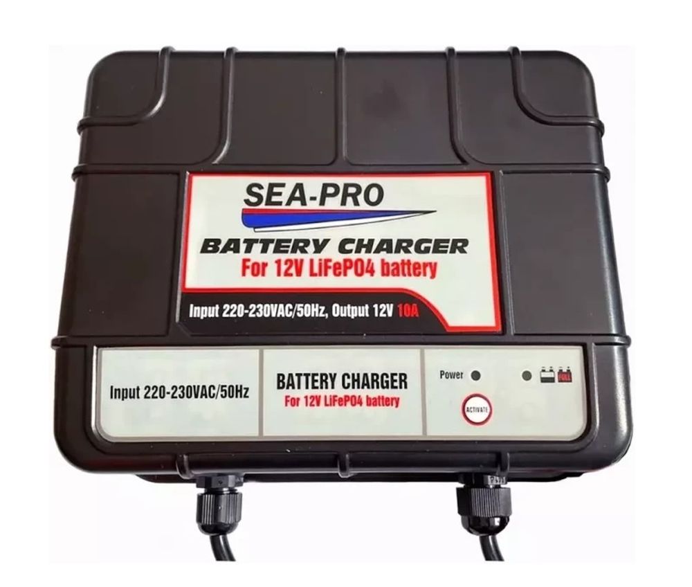 Зарядное устройство SEA-PRO от 220В 12В-10А
