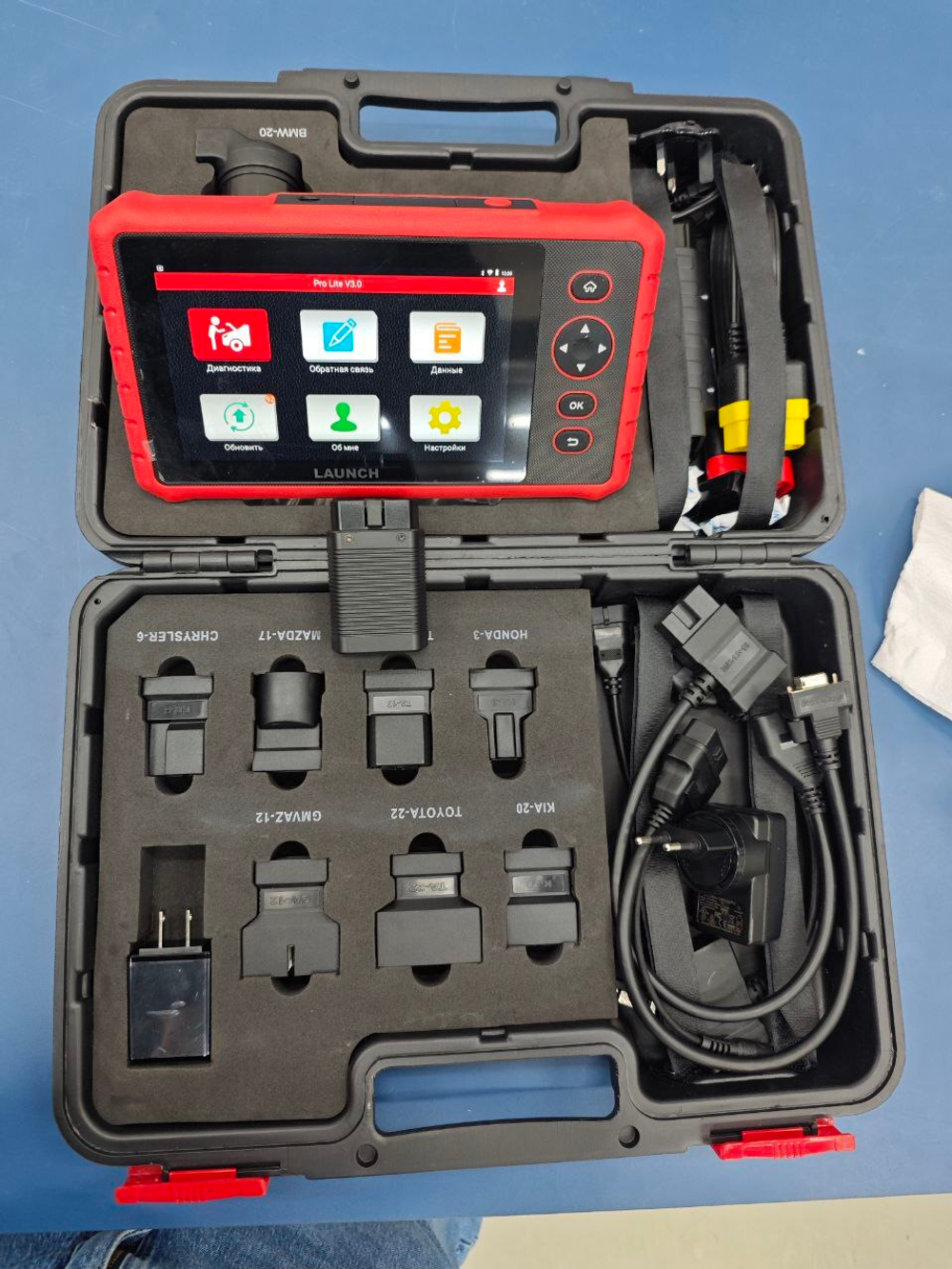 Сканер диагностический Launch X-431 PRO Lite (Version 3.0), витринный образец