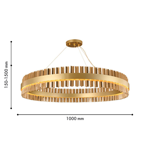Подвесная светодиодная люстра Favourite Marquis 4263-10P
