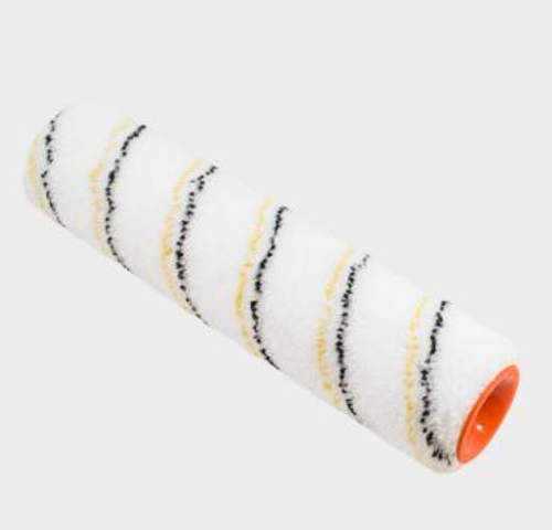 Ролик Микрофибра Белый с 2-мя пол. 240мм, d42мм, d8мм,  ворс 9мм /325-2241