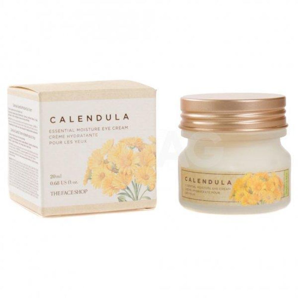 Крем увлажняющий с календулой The Face Shop Calendula Essential Moisture Cream, 50 мл