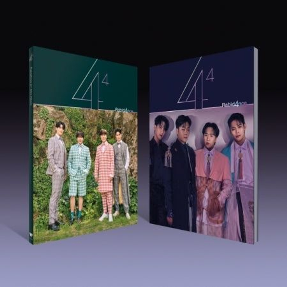 Альбом RabidAnce - The fourth power of four - 4 2nd Mini Album 2 Version SET