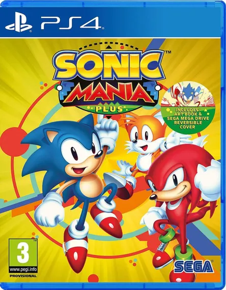 PS4 Sonic Mania Plus (Новый, Английская версия, CUSA-12236)