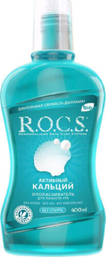 Ополаскиватель для рта ROCS Активный кальций 400 мл