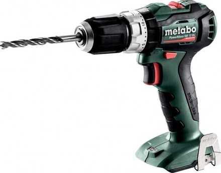 Дрель-шуруповерт аккумуляторная METABO PowerMaxx SB 12 BL ударная, бесщеточная, без АКБ и ЗУ 601077890