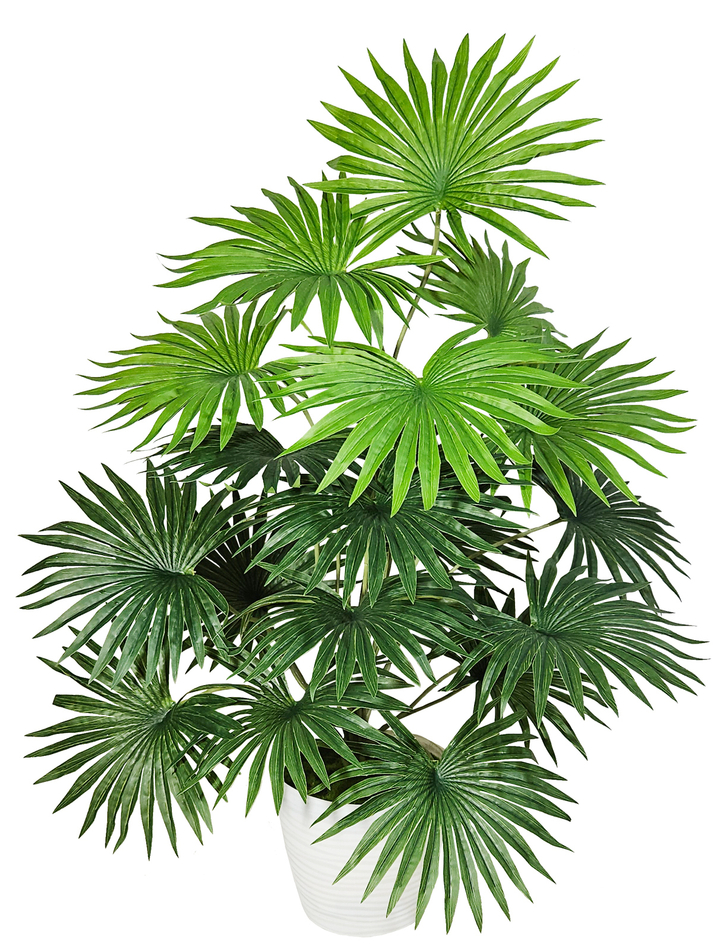 Искусственная Пальма веерная 75см в кашпо