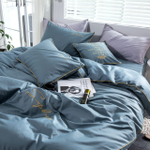 Постельное белье из сатина Морская волна 2-спальное