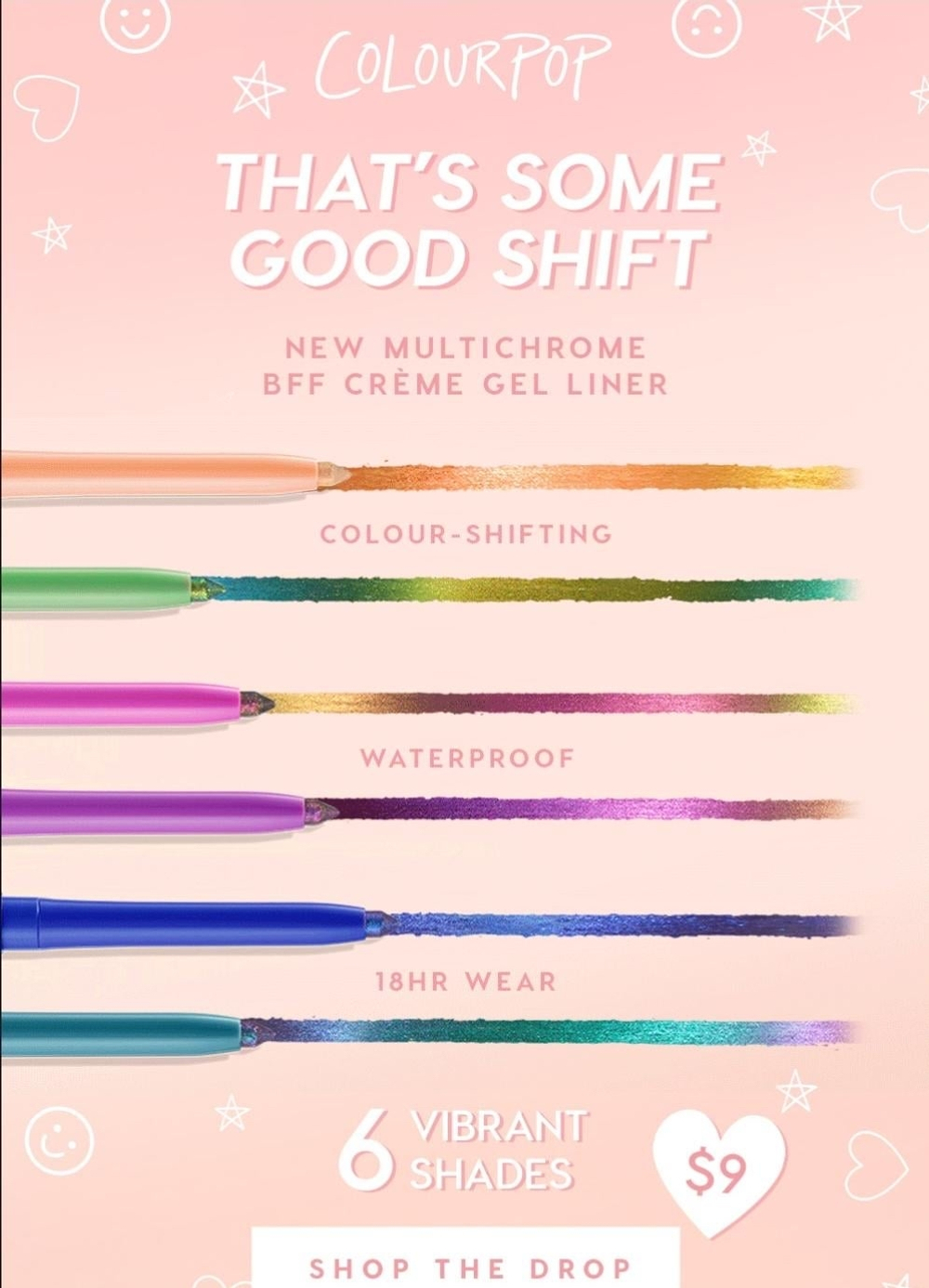 ColourPop Crème Gel Liner Multichrome