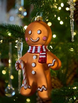 Набор ёлочных украшений Ginger celebration из коллекции New Year Essential, 4 шт.