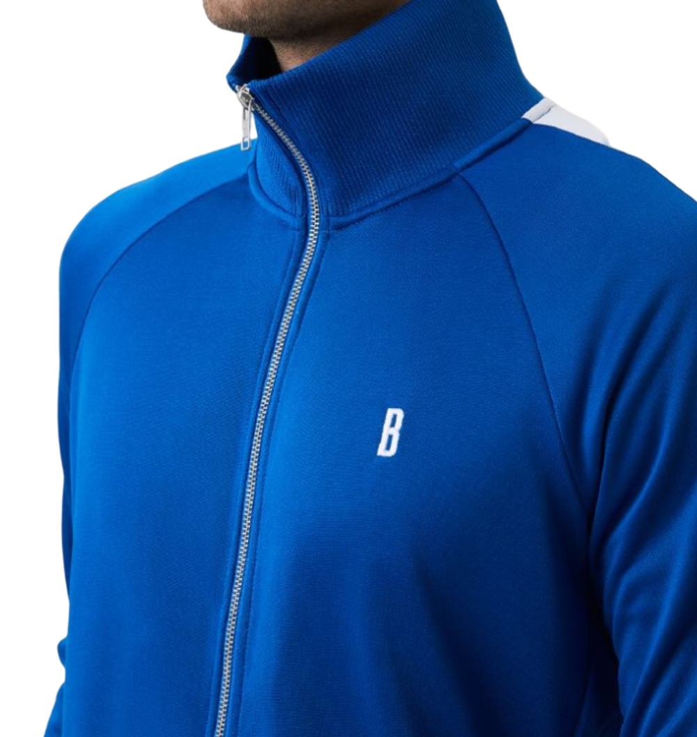 Мужская теннисная кофта Björn Borg Ace Track Jacket - небесный