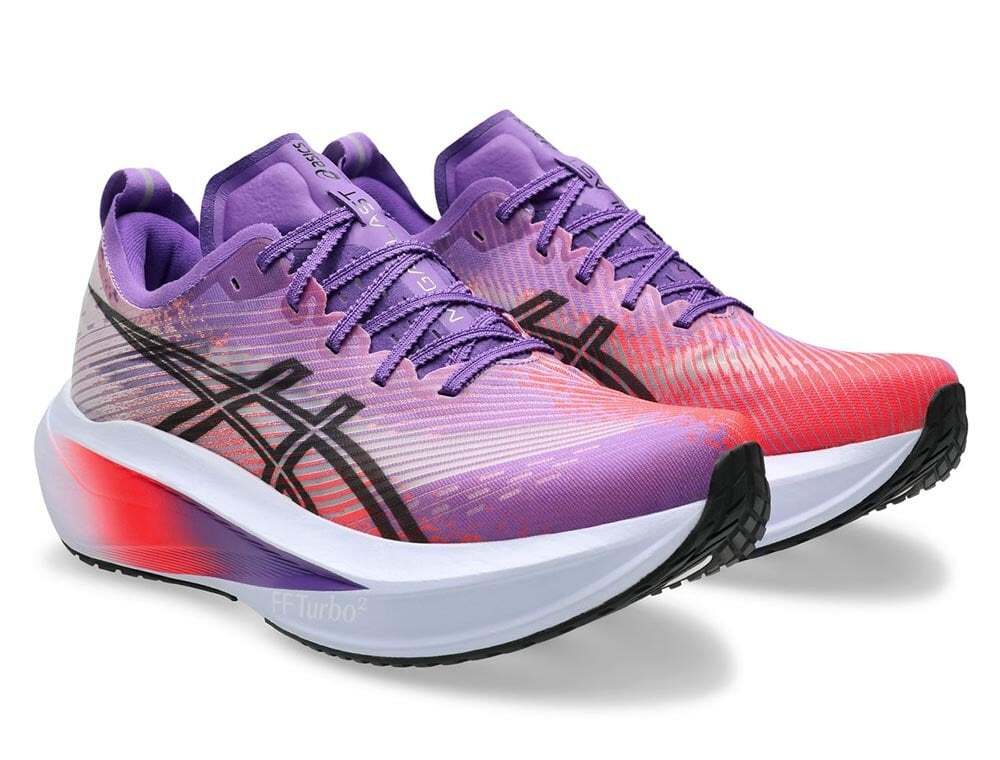 Кроссовки беговые женские Asics Megablast U Пурпурно-Красный