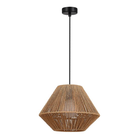 SLE6025-603-01 Светильник подвесной бежевый/черный E27 1*40W ETTAN