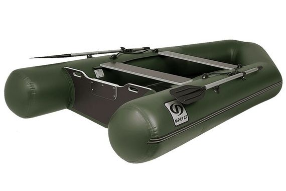 Надувная моторная лодка Фрегат 320ЕК (зеленый)