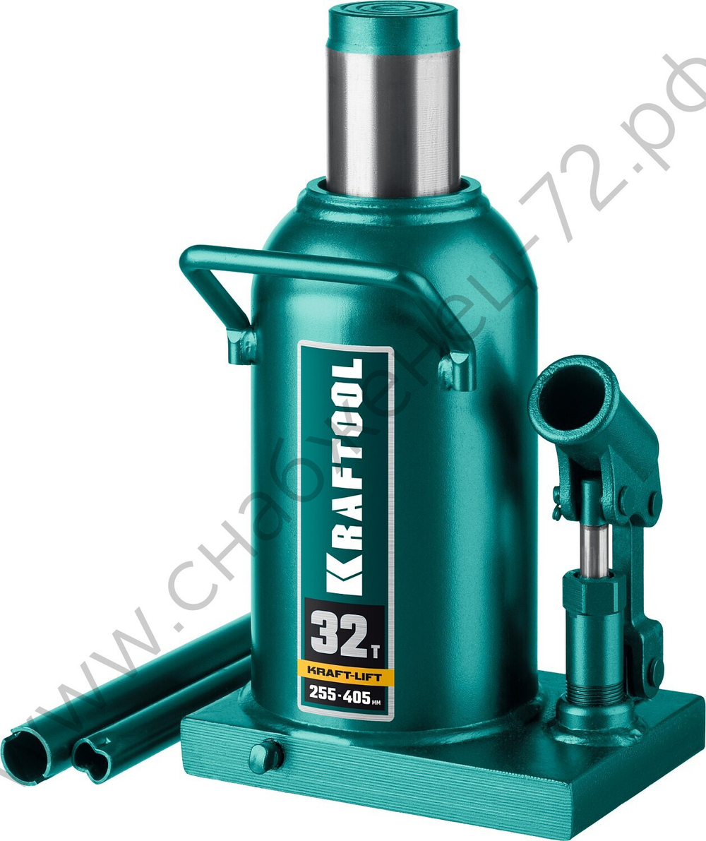 KRAFTOOL KRAFT-LIFT, 32 т, 255 - 405 мм, бутылочный гидравлический домкрат (43462-32)