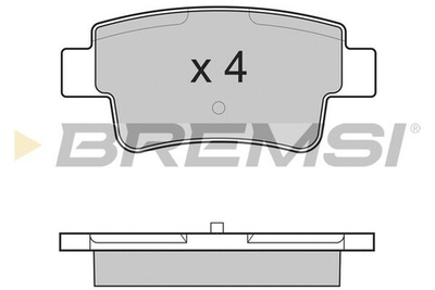BREMSI - BP3228-BMS - Brake Pad Set, disc brake