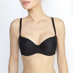 Бюстгальтер пуш-ап с гладкой формованной чашкой (Размер: 75B) (Цвет: пудровый)