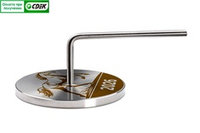 Пресс для гриля нержавеющий 13см 1кг Новогодний дизайн