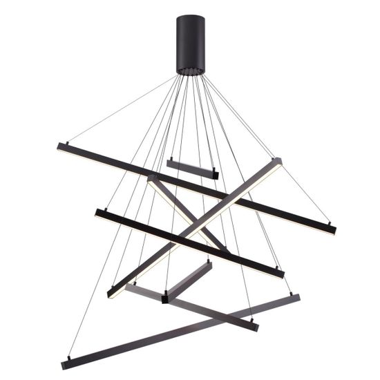 3860/96B L-VISION ODL20 326 черный/металл Подвесной светильник LED 3000K 96W 220V COMETA