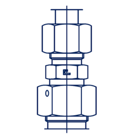 Соединение PNF DL35 52х2 (корпус)