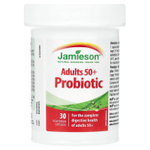 Jamieson Vitamins, Пробиотик для взрослых старше 50 лет, 15 млрд, 30 вегетарианских капсул