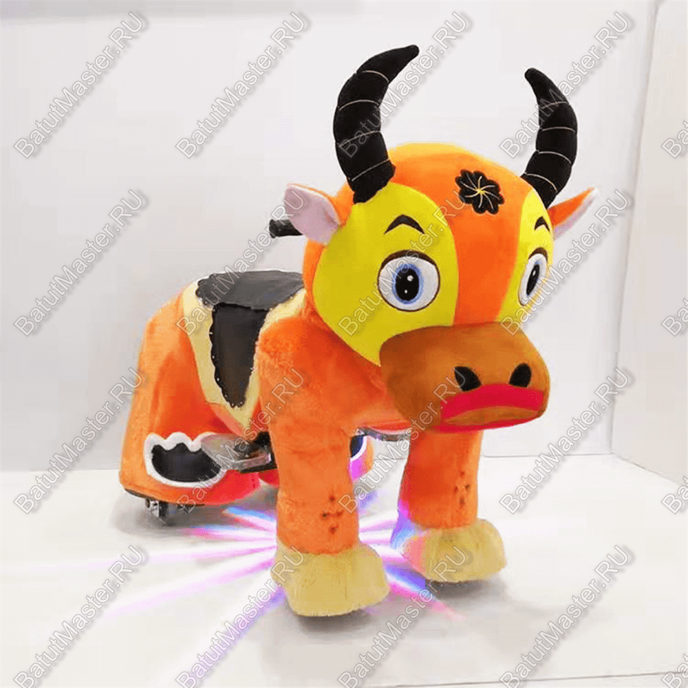 Парковый аттракцион "Электромобиль Бычок"