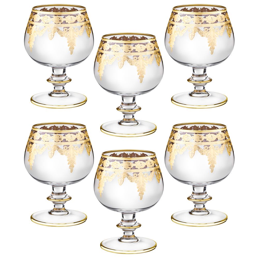 НАБОР БОКАЛОВ ДЛЯ КОНЬЯКА ИЗ 6 ШТ. 380 МЛ