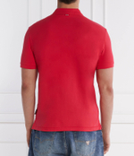 Поло ELBAS Napapijri - малиновый(NP0A4GDL)