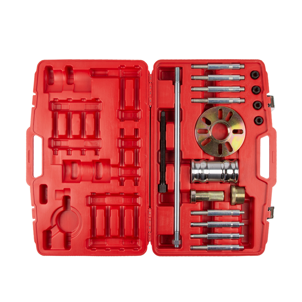 WDK-214350 Съемник ступиц легковых автомобилей универсальный набор, 18 предметов