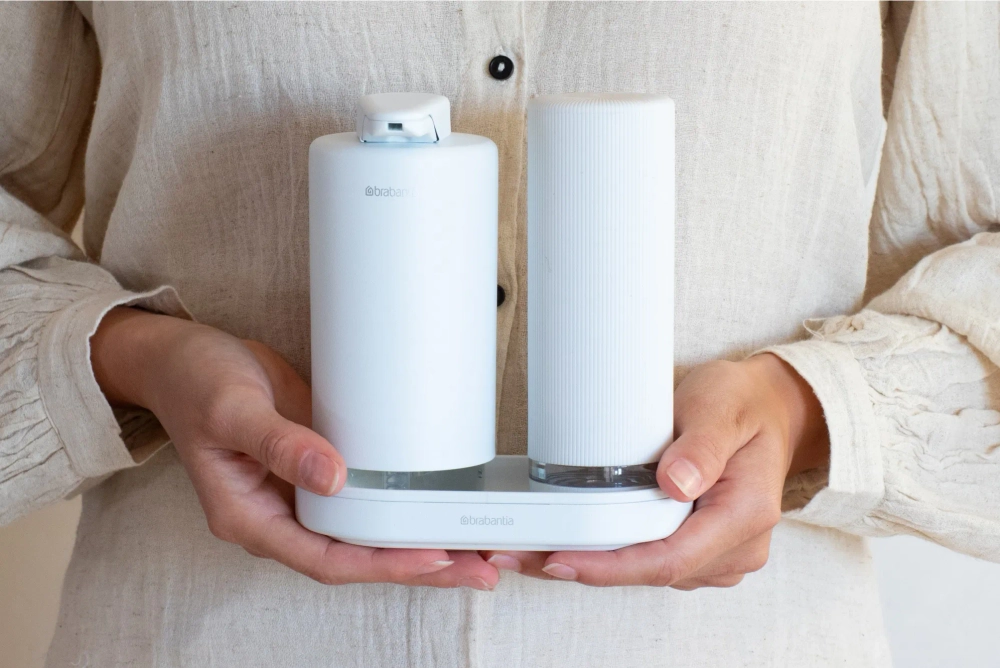 Brabantia Набор из 2 дозаторов для жидкости для посуды SinkStyle Mineral Fresh White EAN 8710755227967