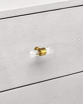 Серая прикроватная тумба “Берк”