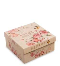 WG-20/2-B Коробка подарочная «Квадрат» цв.бежевый