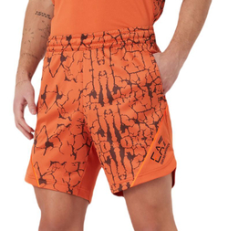 Мужские теннисные шорты EA7 Man Woven Shorts - Коричневый